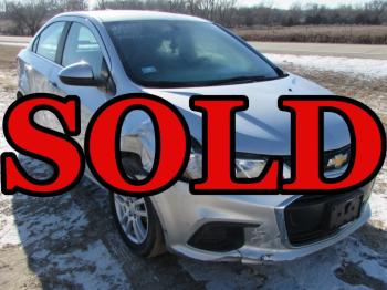  Salvage Chevrolet Sonic